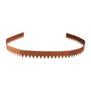 VEVOR kortena tērauda dārza apmales, 6 gab., 1016 × 152 mm metāla apmales ainavu veidošanai ar 8 savienojuma plāksnēm, lokāma metāla dārza apmale puķu dobēm, pagalma un celiņu norobežošanai, rūsas efekta tērauds