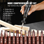 Regulējams griezes skrūvgriezis 1/4", 1,13–7,91 N·m, solis 0,11 N·m