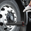 VEVOR 1,27 cm pneimatiskais triecienuzgriežņu atslēgas komplekts 1898,15 Nm ar 11 CR-V tērauda uzgriežņu galvām un kasti