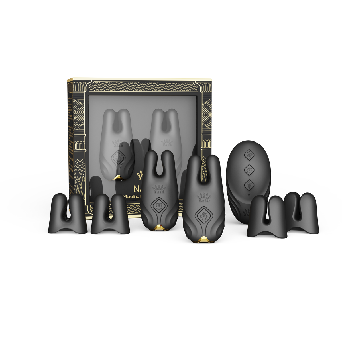 NAVE rinnamassaažikomplekt koos puldi ja rakendusega,must,vt kirjeldus,diskreetne tarne mustas pakendis