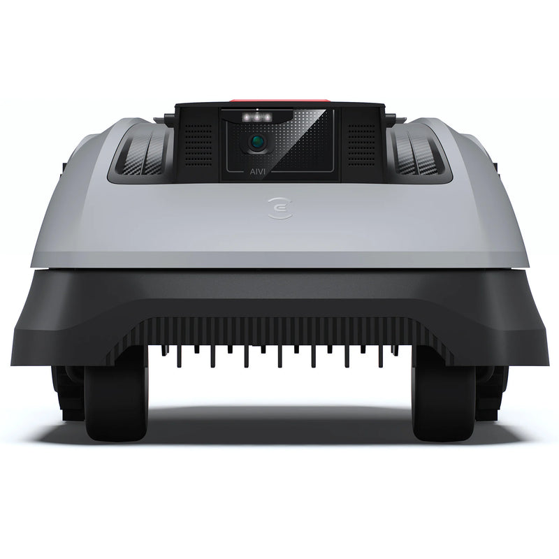 Iepriekšpasūtīšana_600 m²_Ecovacs GOAT robotizētais zāles pļāvējs O600 RTK (pelēks/melns, litija jonu akumulators 2,5 Ah)