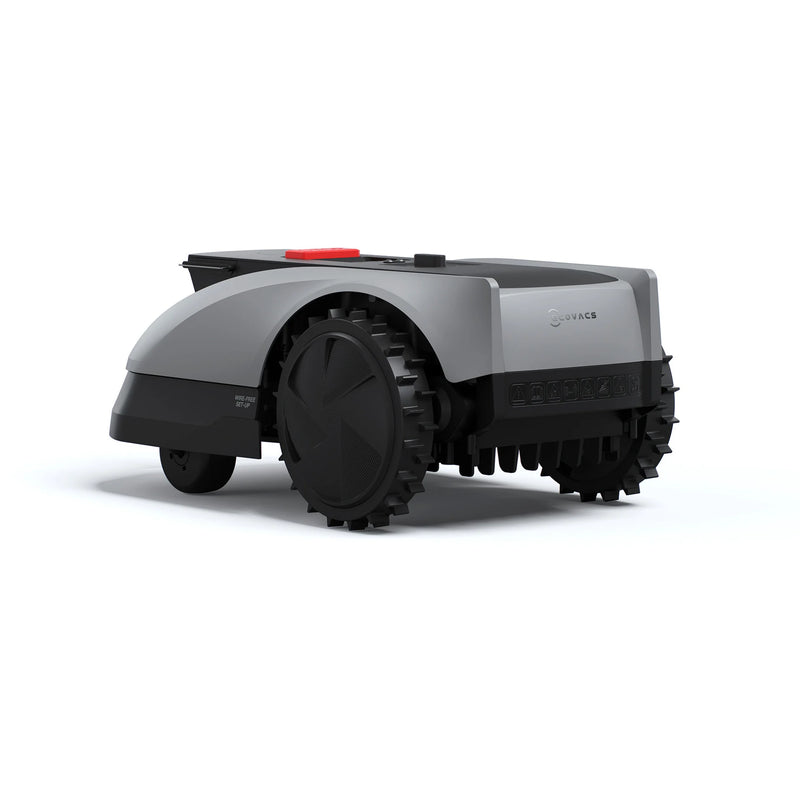 Iepriekšpasūtīšana_600 m²_Ecovacs GOAT robotizētais zāles pļāvējs O600 RTK (pelēks/melns, litija jonu akumulators 2,5 Ah)