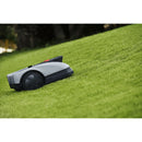 Iepriekšpasūtīšana_600 m²_Ecovacs GOAT robotizētais zāles pļāvējs O600 RTK (pelēks/melns, litija jonu akumulators 2,5 Ah)