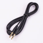 Maxlife audio kabelis jack 3.5 mm - jack 3.5 mm, 1 m, melns