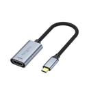 Maxlife MXHC-01 USB-C uz HDMI adapteris 4K 60 Hz melns video un audio pārraidei