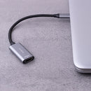 Maxlife MXHC-01 USB-C uz HDMI adapteris 4K 60 Hz melns video un audio pārraidei