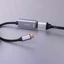 Maxlife MXHC-01 USB-C uz HDMI adapteris 4K 60 Hz melns video un audio pārraidei