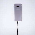 Магнитный USB-кабель Maxlife MXUC-03 — Lightning + USB-C + microUSB, 1,0 м, 3 А, черный, нейлон