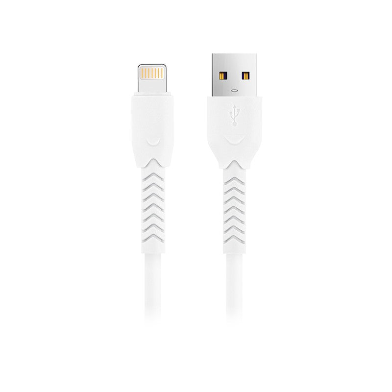 Maxlife MXUC-04 kabelis USB - Lightning 1,0 m 3A balts