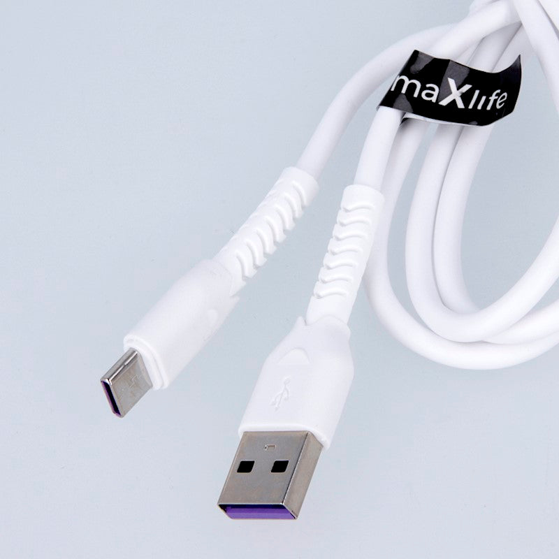 Maxlife MXUC-04 kabelis USB - Lightning 1,0 m 3A balts