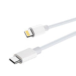Maxlife MXUC-05 kabelis USB-C - Lightning 2,0 m 20W balts