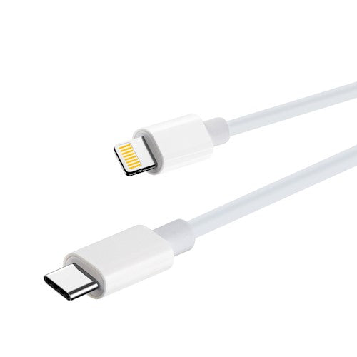 Maxlife MXUC-05 kabelis USB-C - Lightning 2,0 m 20W balts