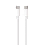 Maxlife MXUC-05 USB-C – USB-C kabelis 1,0 m, 60 W, balts