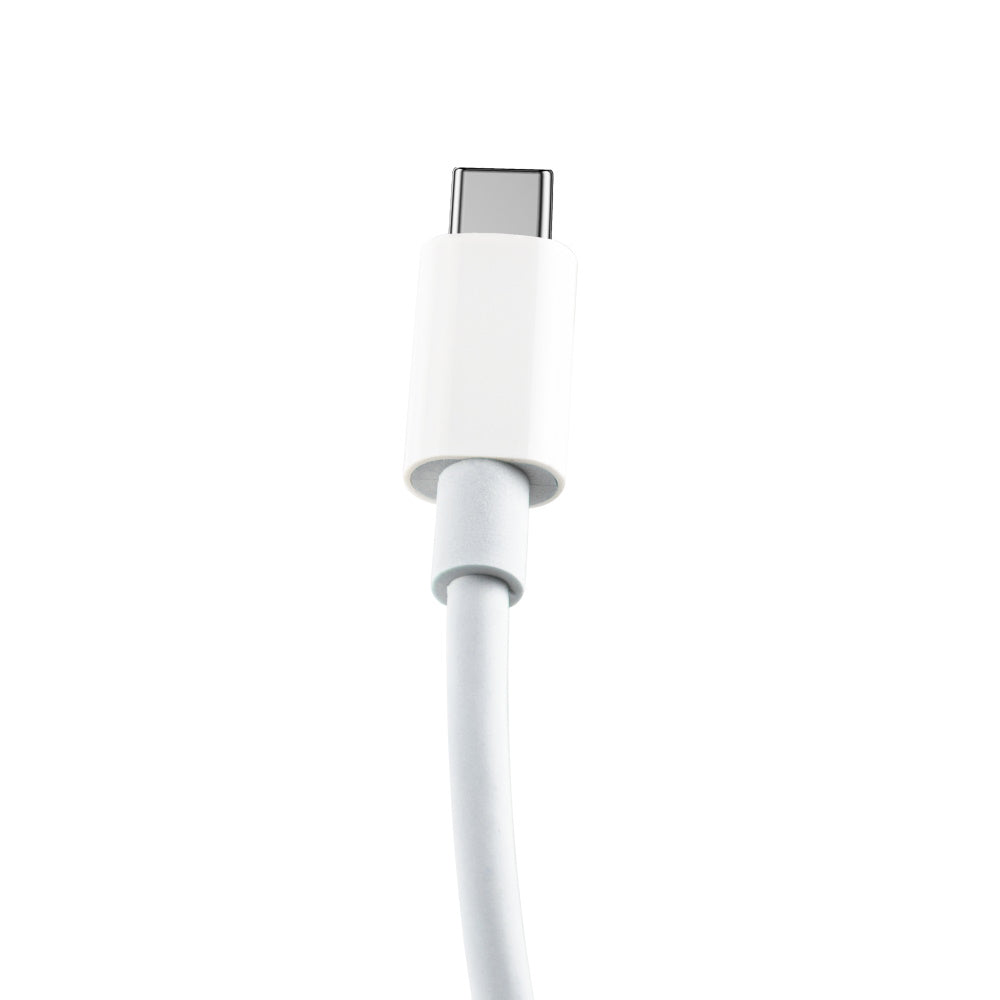 Maxlife MXUC-05 USB-C – USB-C kabelis 1,0 m, 60 W, balts