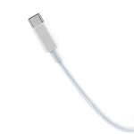 Maxlife MXUC-05 USB-C – USB-C kabelis 1,0 m, 60 W, balts