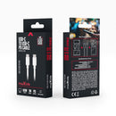 Maxlife MXUC-05 USB-C – USB-C kabelis 1,0 m, 60 W, balts