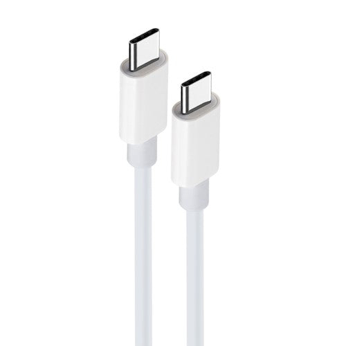 Maxlife MXUC-05 kabelis USB-C - USB-C 2,0 m 60W balts