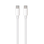 Maxlife MXUC-05 kabelis USB-C - USB-C 2,0 m 60W balts