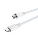 Maxlife MXUC-05 USB-C to USB-C cable 1.0 m, 100W, white