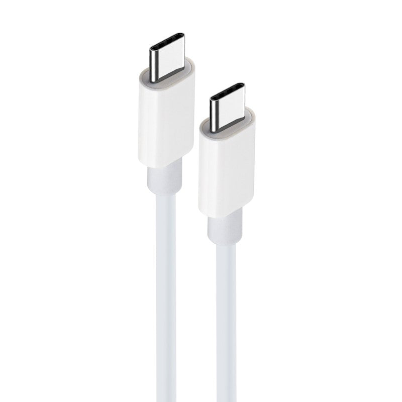 Maxlife USB-C uz USB-C kabelis, 2 m, 100W, balts