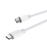Maxlife USB-C uz USB-C kabelis, 2 m, 100W, balts