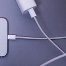 USB-C – Lightning kabelis Maxlife MXUC-06, 1,0 m, 20 W, pelēks, neilons