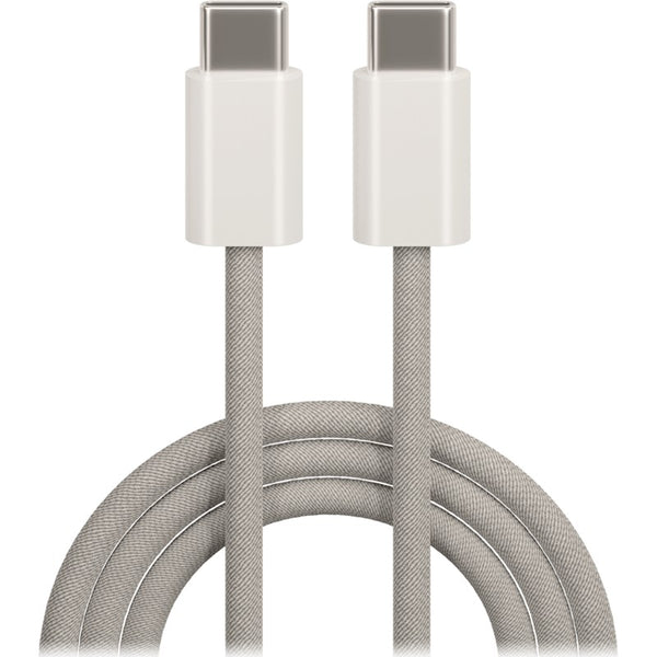 Maxlife MXUC-06 кабель USB-C - USB-C 1,0 м 20 Вт серый нейлон