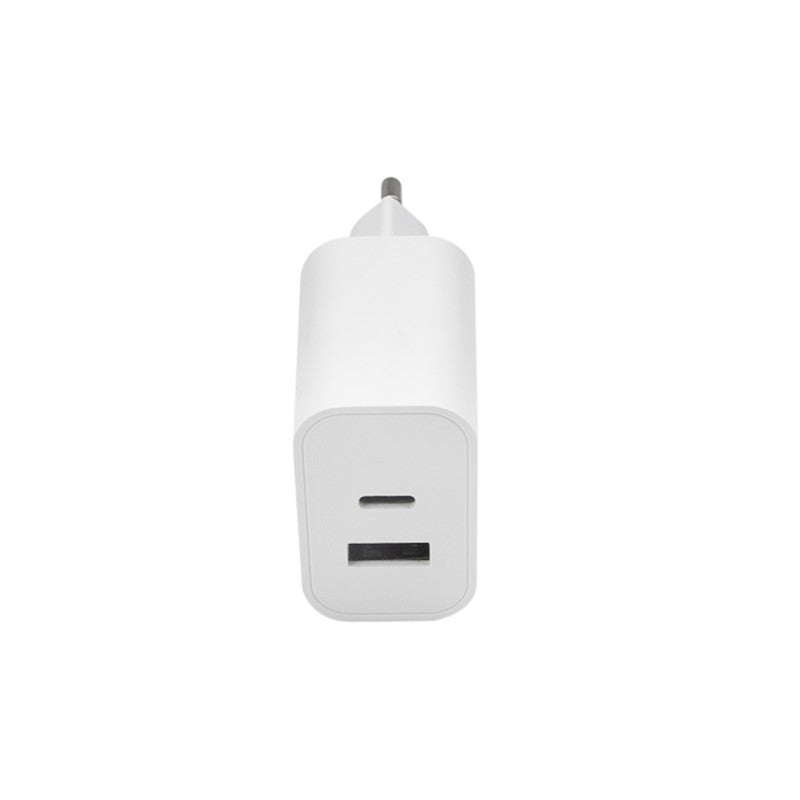 Maxlife MXTC-06 PD QC lādētājs 1x USB-C 1x USB 20W balts