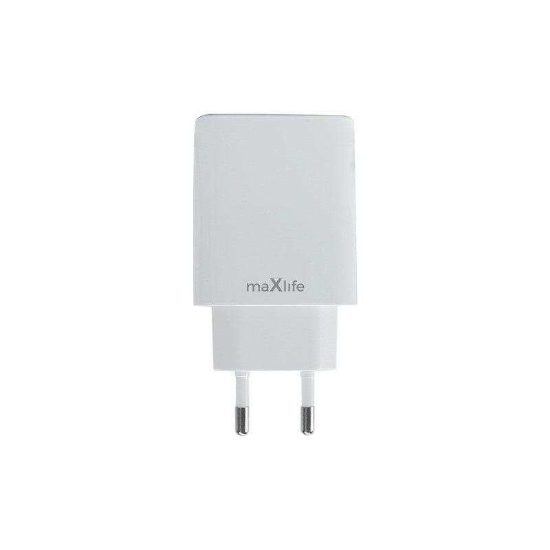 Maxlife MXTC-10-20C PD QC lādētājs 1x USB-C 20W, balts