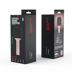 Maxlife Bluetooth mikrofons ar iebūvētu skaļruni MXBM-600, rozā