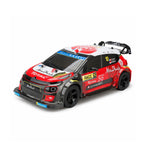 Fast Gearz Citroën C3 WRC tālvadības auto, 1:10, melns/sarkans
