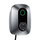 VEVOR 7 kW vienfāzes elektroautomobiļu uzlādes stacija ar Type 2 savienotāju, 230 V, 32 A, lietotnes attālināto vadību, LED indikatoru un IP54
