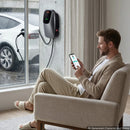 VEVOR 11 kW trīsfāžu elektroautomobiļu uzlādes stacija ar Type 2 savienotāju, 7,5 m kabeli, 400 V, 16 A, lietotnes attālināto vadību, LED indikatoru un IP65