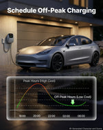 VEVOR 22 kW trīsfāžu elektroautomobiļu uzlādes stacija ar Type 2 savienotāju, 7,5 m kabeli, 400 V, 32 A, lietotnes attālināto vadību, LED indikatoru un IP65