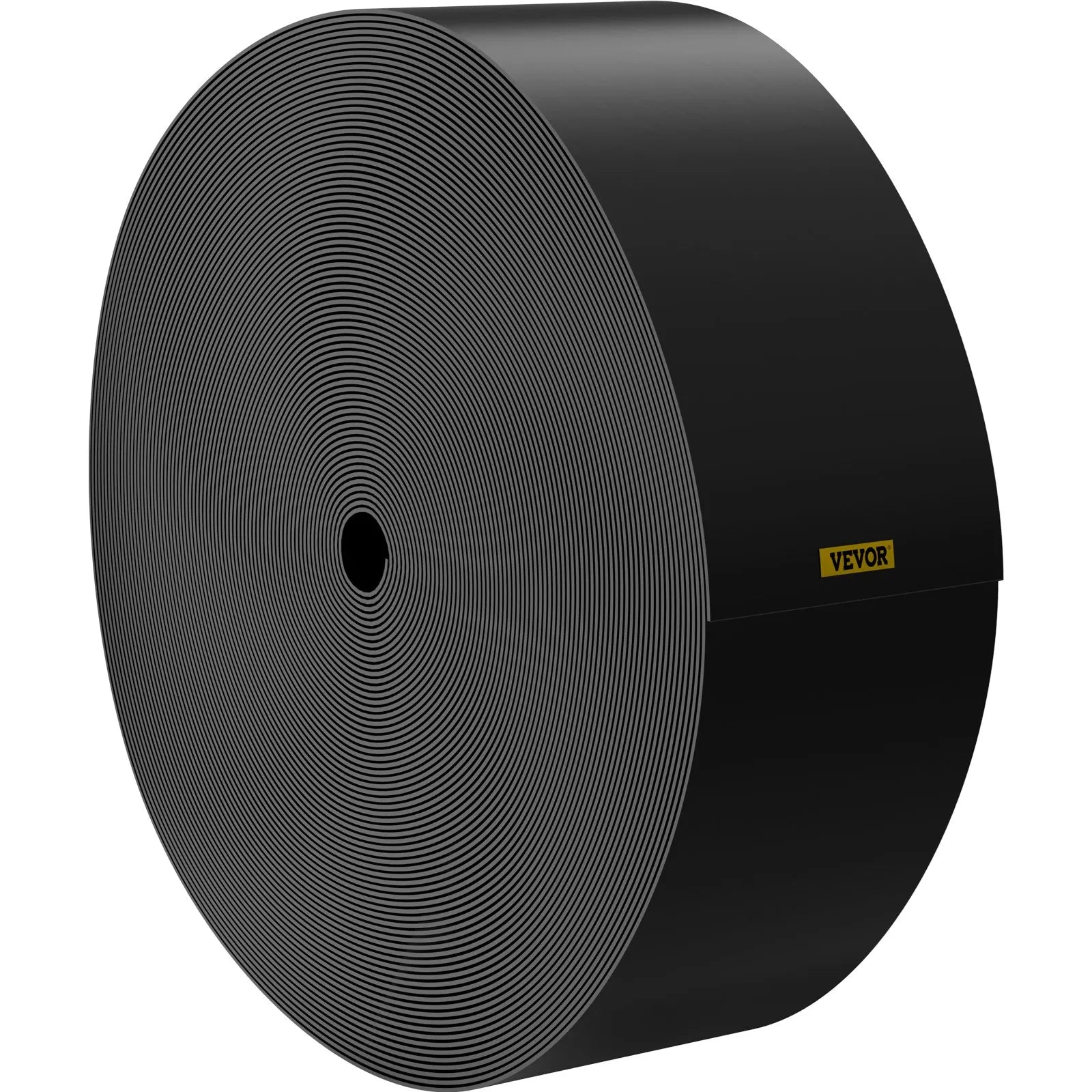 VEVOR ainavu apmale, 254 mm augstums, 45,7 m kopējais garums, pārstrādāta HDPE spirālveida terases mala, lokāma dārza un zāliena apmale ainavu veidošanai, pagalmam un dārzam, aizsardzībai pret nezāļu izplatīšanos, melna