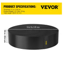 VEVOR dārza apmale 91,4 m garums, 25,4 cm dziļums, pārstrādāta HDPE elastīga dārza apmales lenta ainavu veidošanai, zālienam, dārzam un pagalmam, aizsardzībai pret nezāļu un sakņu izplatīšanos, melna