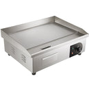 VEVOR elektriskā galda grilēšanas plīts, 3000 W, 53 cm, plakana grilēšanas virsma