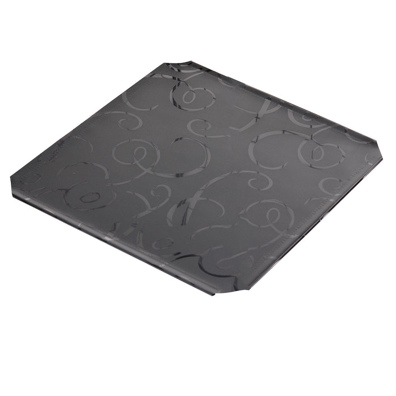 VEVOR liels divstāvu metāla stiepļu kaķu voljers 71 × 71 × 71 cm ar rampu un regulējamu atpūtas platformu, piemērots lietošanai telpās un ārā maziem dzīvniekiem, melnā krāsā