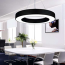 Apaļš LED Griestu Panelis Melns 400mm 30W (3600Lm) Ar Tālvadības Pulti Un Aplikāciju