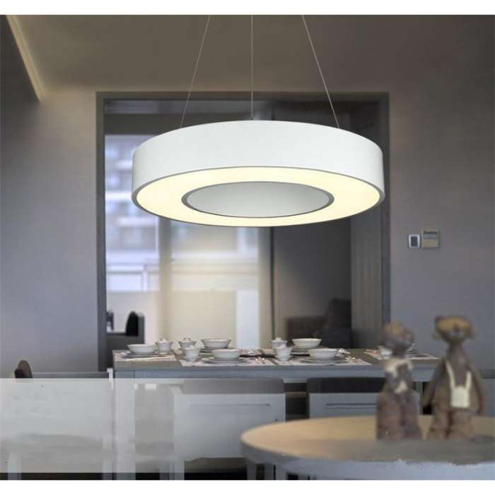 Round LED Ceiling Panel White 600mm 52W (6200Lm) With Remote Control And Application