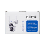 Камера видеонаблюдения PNI IP794 с Wi-Fi, PTZ, двумя объективами 2Мп + 2Мп, солнечной панелью 5,5Вт, аккумулятором 8000мАч.