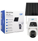 Камера видеонаблюдения PNI IP794 с Wi-Fi, PTZ, двумя объективами 2Мп + 2Мп, солнечной панелью 5,5Вт, аккумулятором 8000мАч.