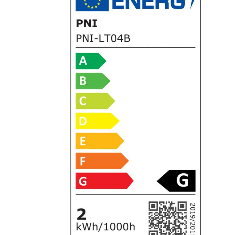 PNI LED desk lamp, 2.5 W, 1200 mAh battery, USB-C charging, 150 lm, warm white 3000 K, black