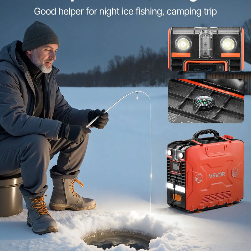 VEVOR 8 kW pārnēsājams dīzeļdegvielas gaisa sildītājs ar 12 V barošanu, integrētu konstrukciju, Bluetooth lietotnes vadību, tālvadības pulti un LCD ekrānu, 4,5 L degvielas tvertni, piemērots automašīnām, busiem, kemperiem un garāžām