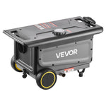VEVOR portatīvais dīzeļsildītājs 8 kW, DC 12V ar Bluetooth lietotni, tālvadības pulti un LCD ekrānu, integrētā konstrukcija ar ratiņu dizainu un 5 L degvielas tvertni kravas auto, furgoniem, kemperiem un treileriem