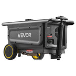 VEVOR portatīvais dīzeļsildītājs 8 kW, DC 12V ar Bluetooth lietotni, tālvadības pulti un LCD ekrānu, integrētā konstrukcija ar ratiņu dizainu un 5 L degvielas tvertni kravas auto, furgoniem, kemperiem un treileriem