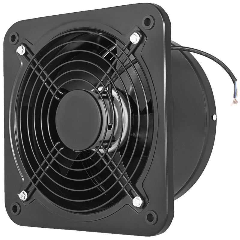 VEVOR rūpnieciskās ventilācijas nosūcēja metāla aksiālā izplūde 250 MM/10 collu gaisa izvilkšanas ventilators (250 MM/10 collas)