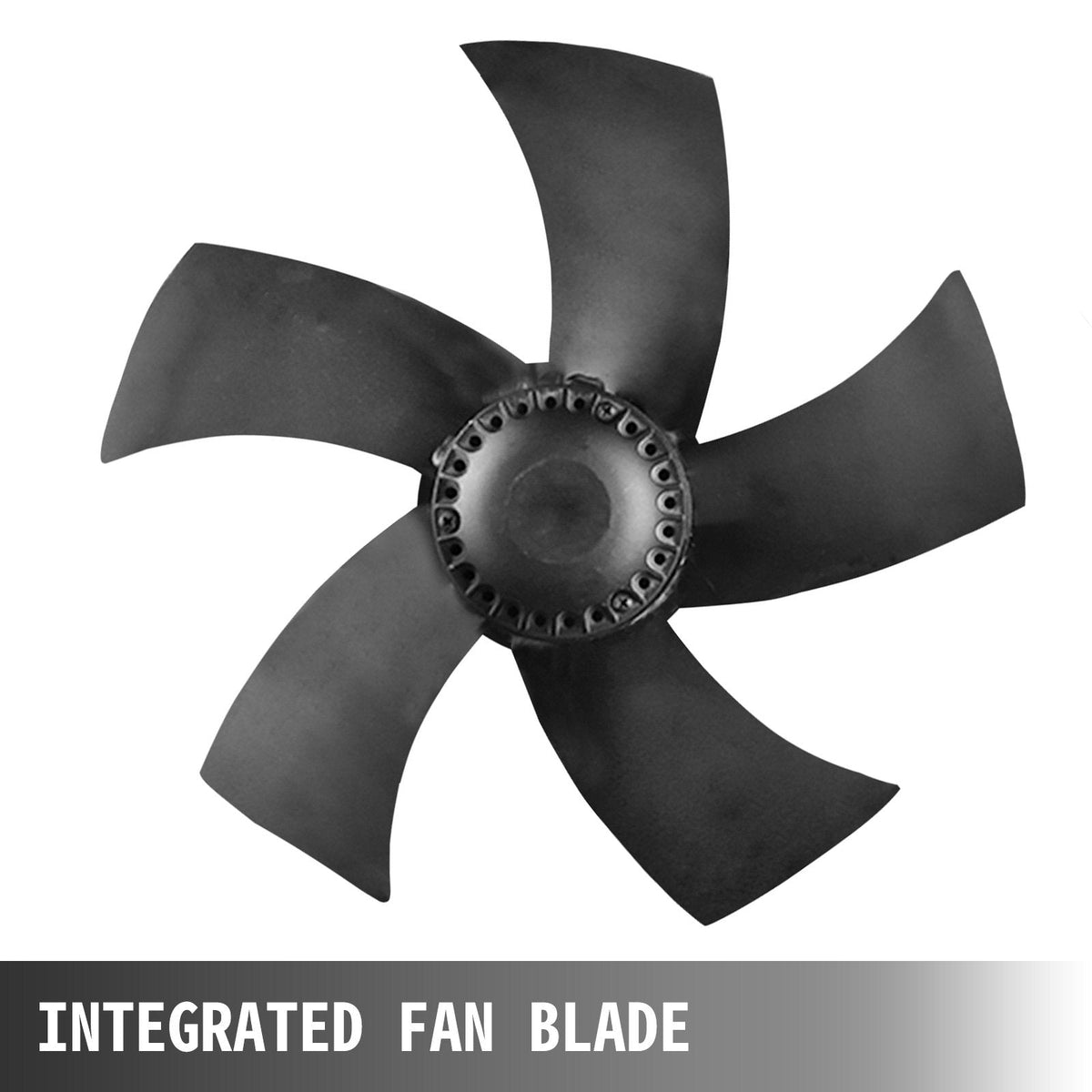 VEVOR 12 collu industriālais ventilācijas izplūdes ventilators ar metāla asiālo dizainu (300MM/12 collas)