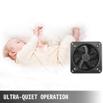 VEVOR 12 collu industriālais ventilācijas izplūdes ventilators ar metāla asiālo dizainu (300MM/12 collas)