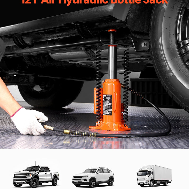 VEVOR пневматический гидравлический домкрат 12 тонн, ручной ручной насос машина для ремонта автомобилей